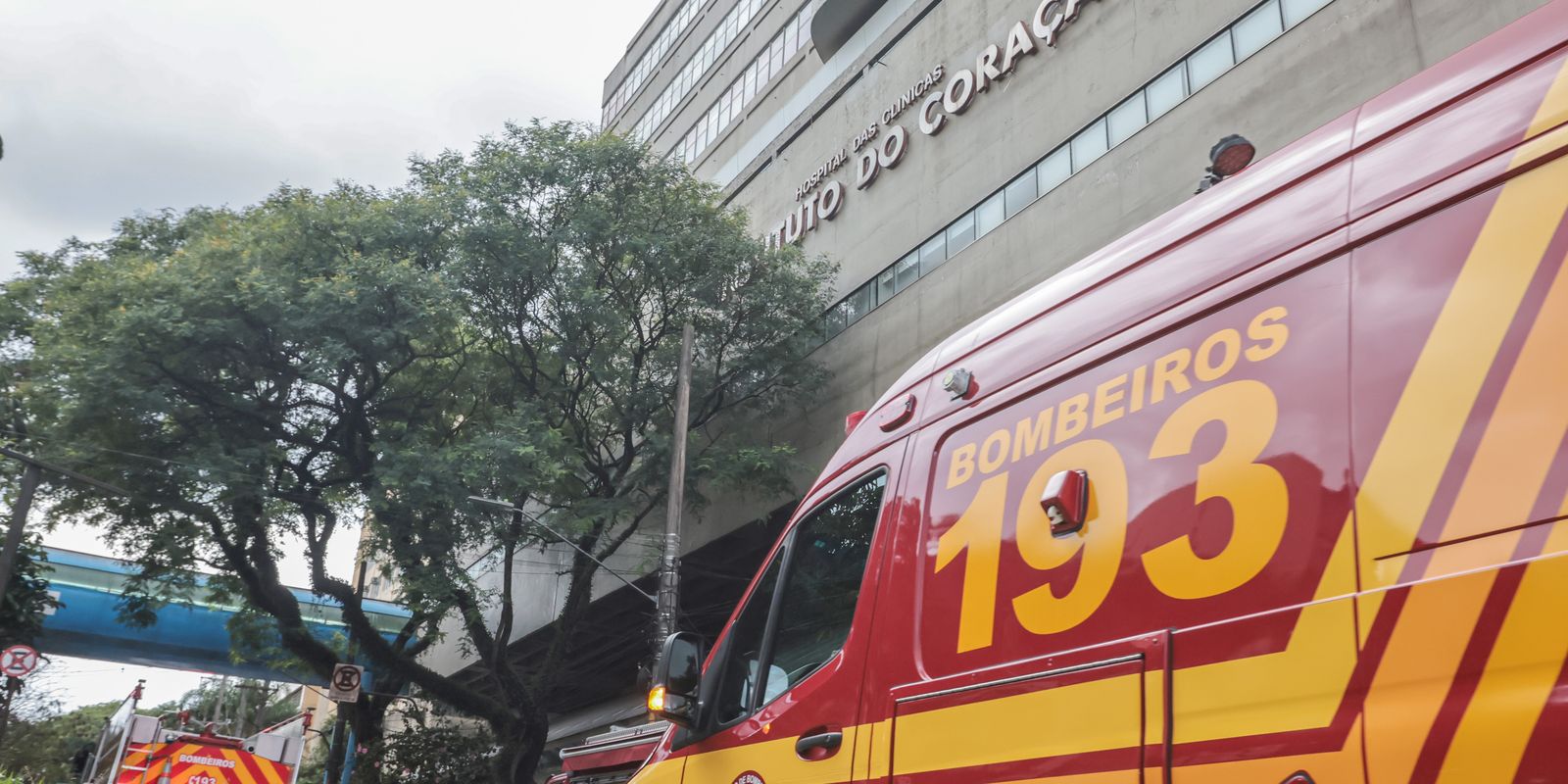 Instituto do Coração em São Paulo é afetado por incêndio