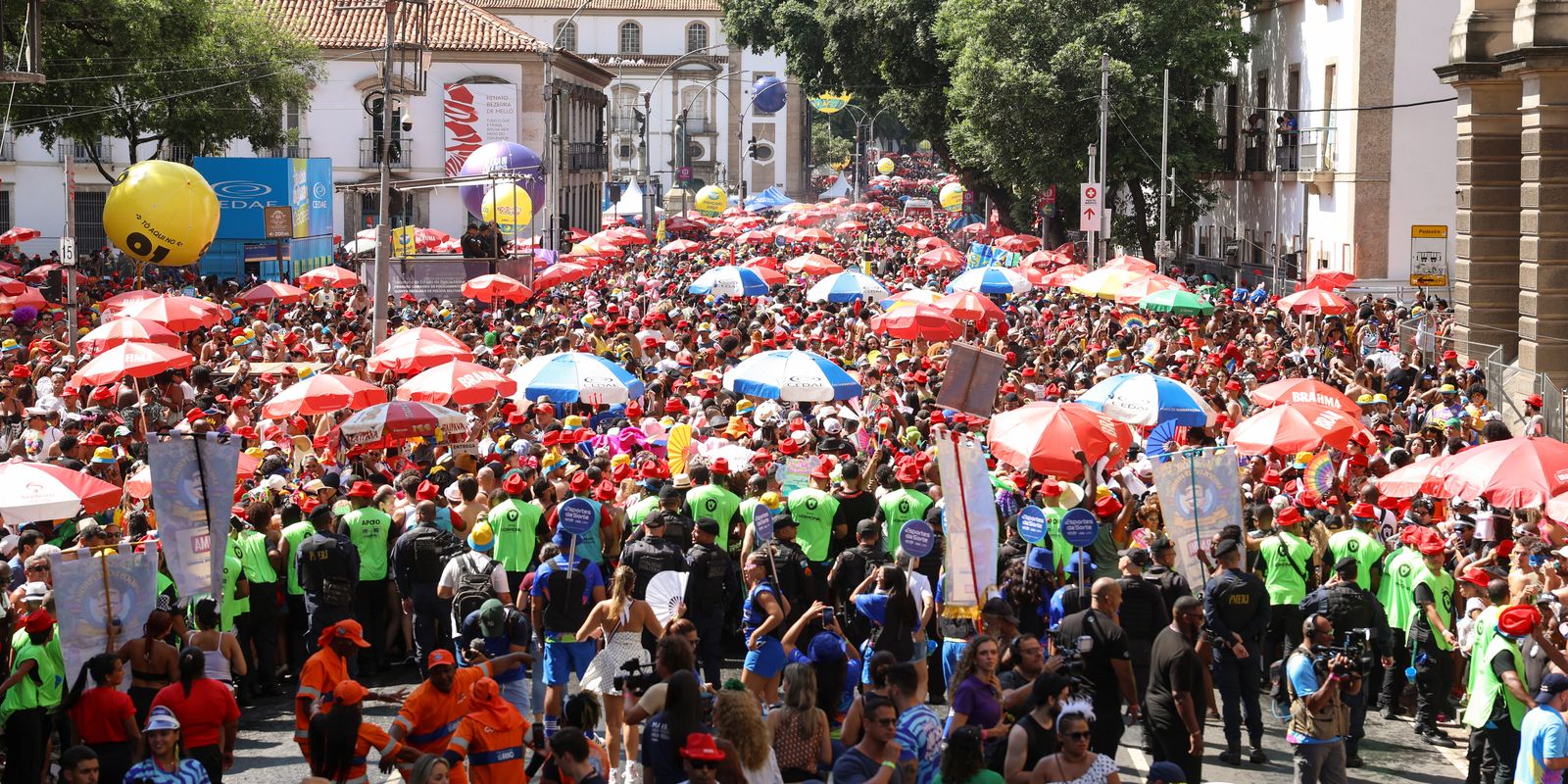 Governo do Rio de Janeiro registra queda em furtos e roubos durante o Carnaval