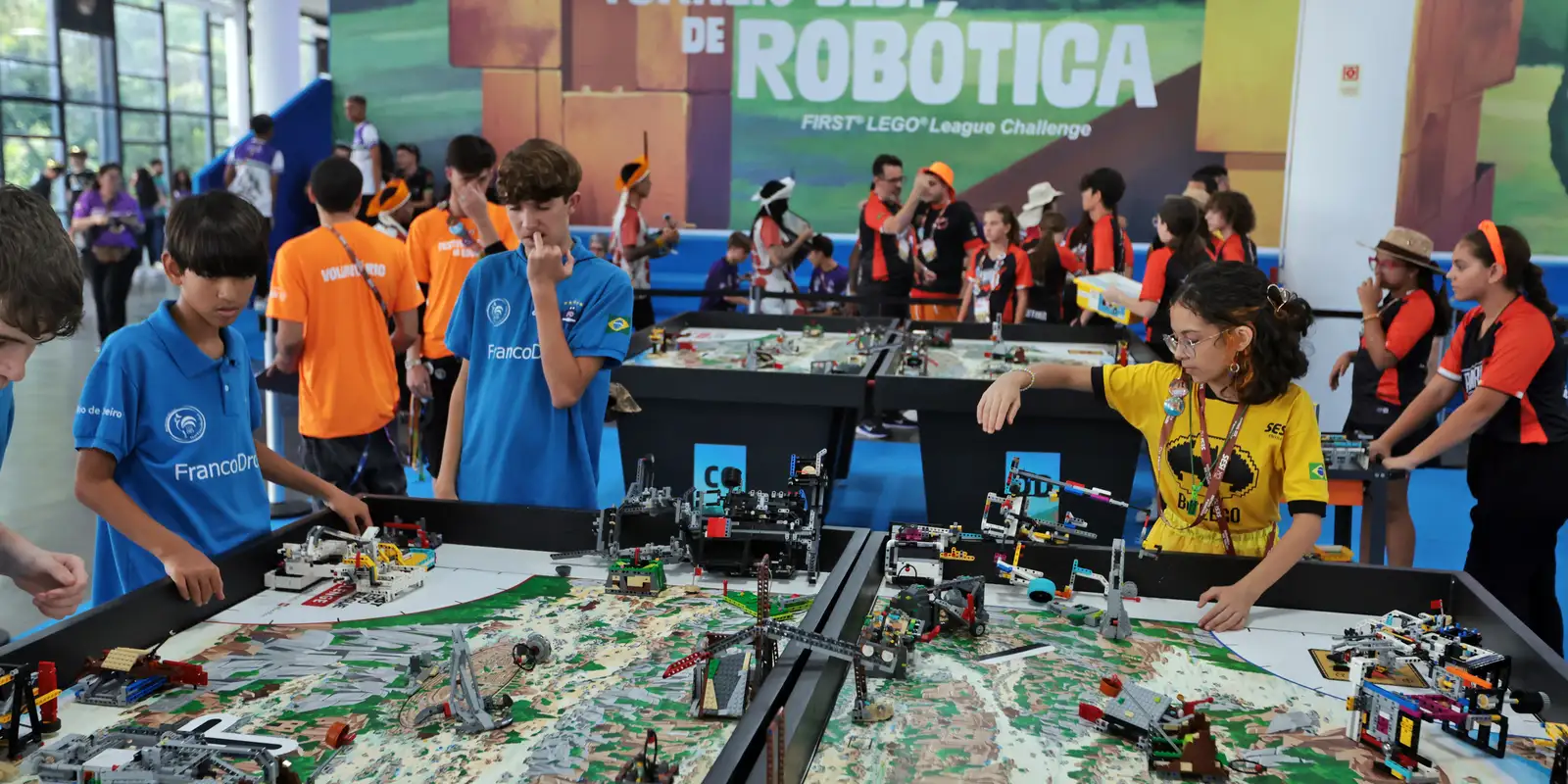 Festival SESI de educação traz campeonato de robótica a São Paulo