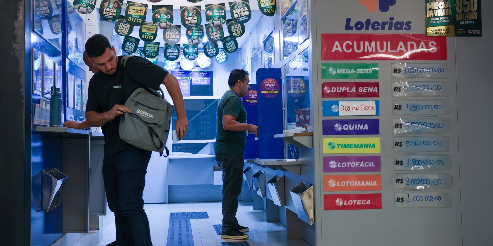 Mega-Sena acumula e próximo prêmio alcança R$ 8 milhões