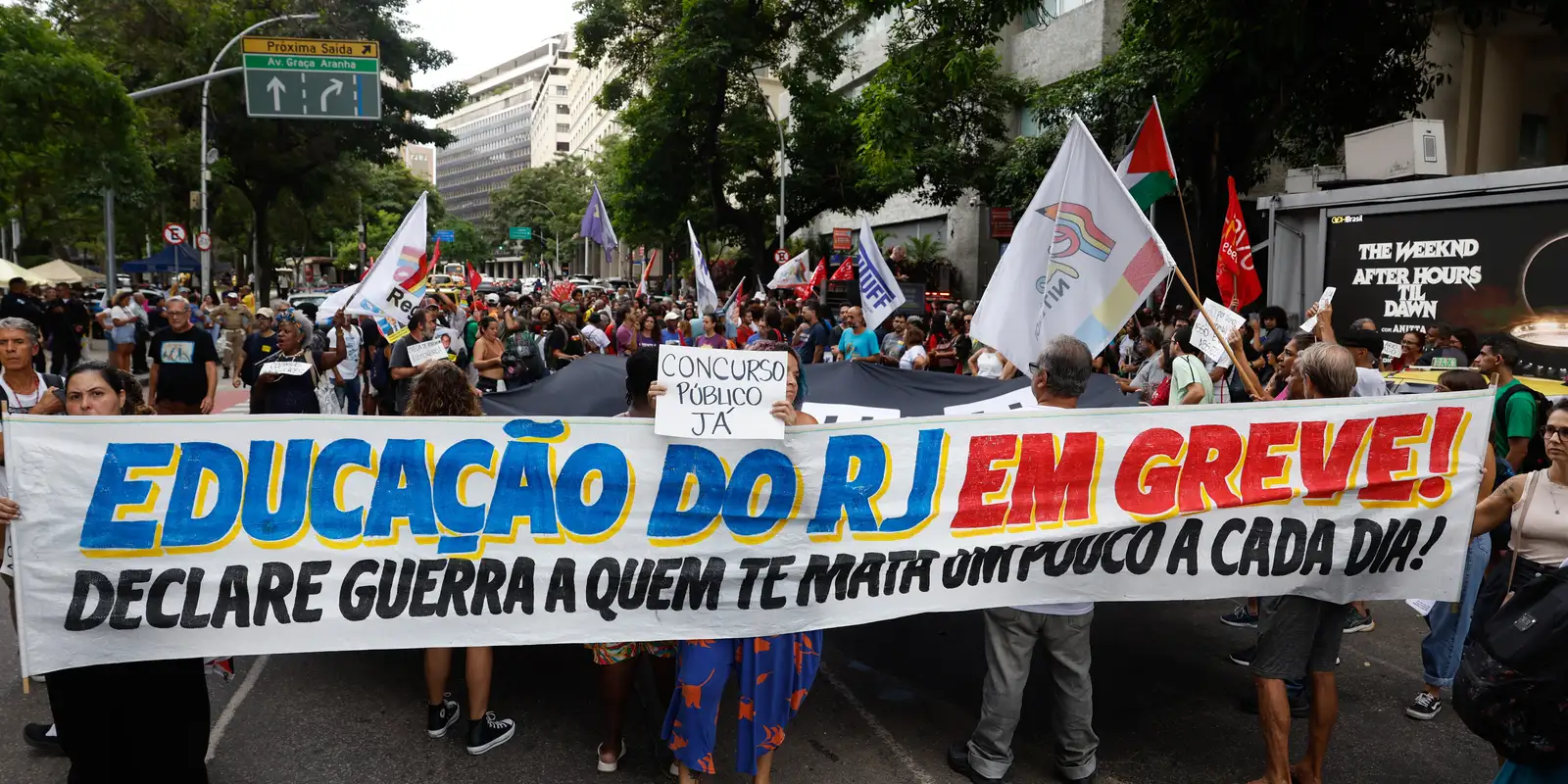 Educadores do Rio de Janeiro aderem a paralisação de 24 horas