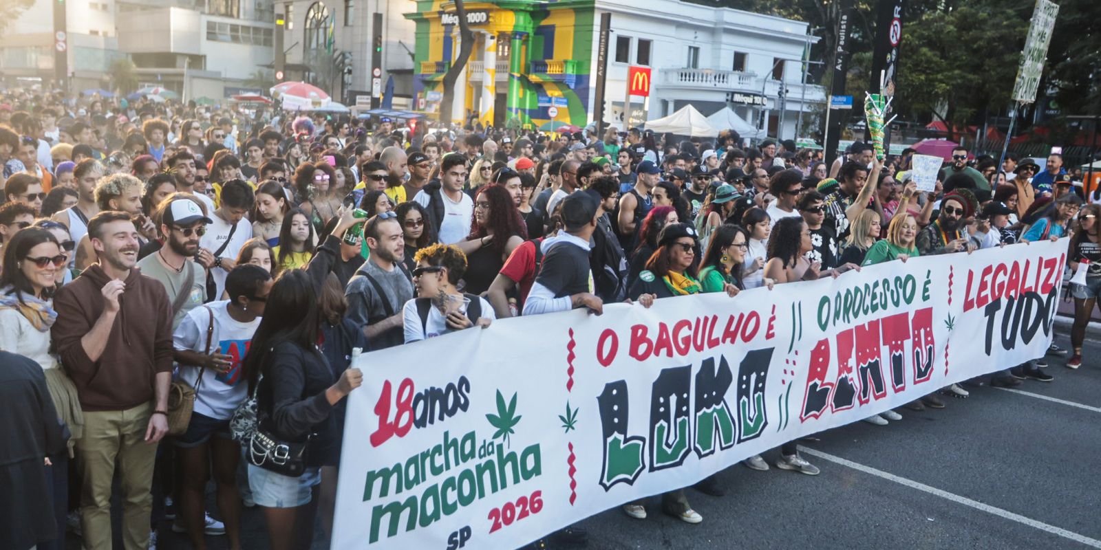 São Paulo sedia marcha pela legalização da maconha e o acesso à cannabis medicinal