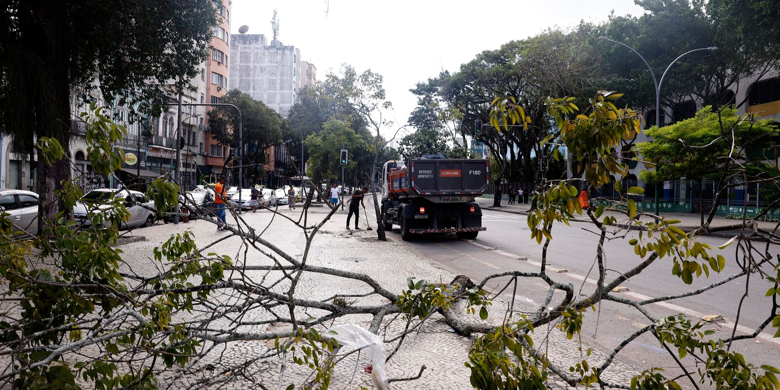 Alerta de ventos fortes no Rio coloca a cidade em estágio 2 nesta quarta