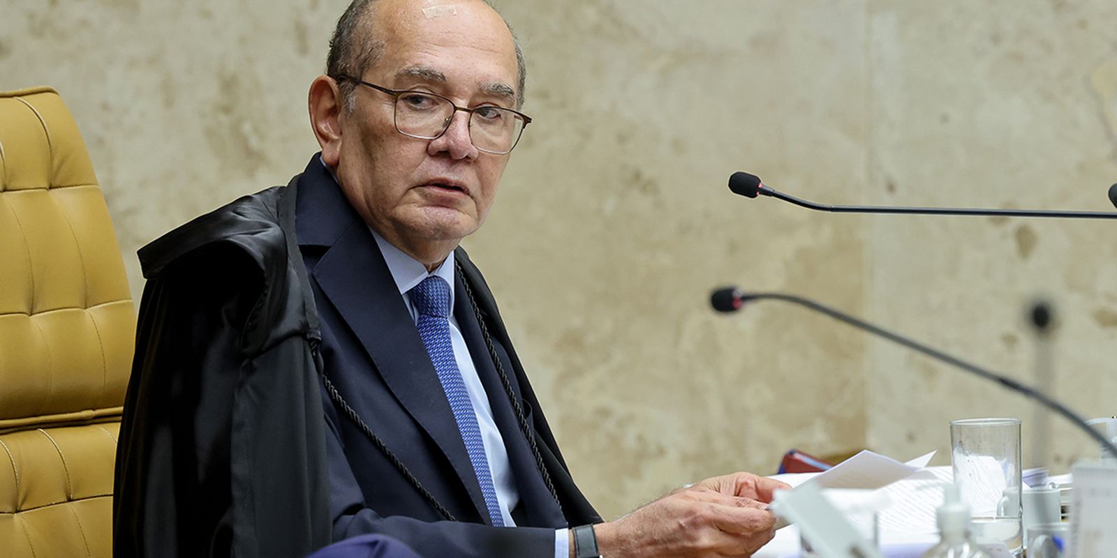 Gilmar Mendes critica STF e aponta falhas em votação conduzida por Luiz Fux