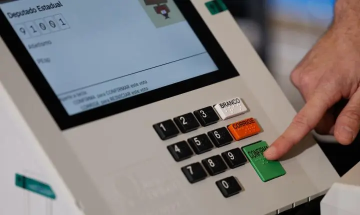 Saiba qual é a ordem de votação na urna eletrônica nas eleições 2026