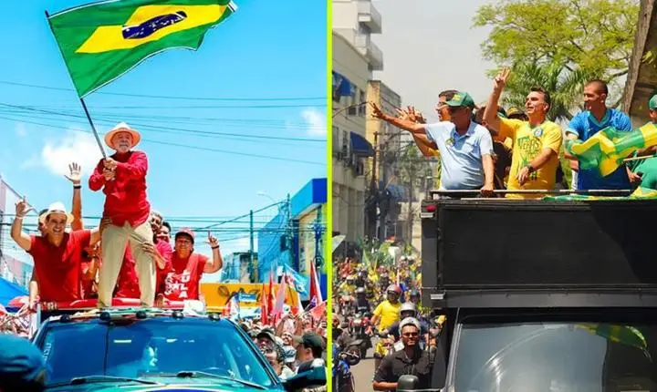 Lula faz comício em Natal e Flávio Bolsonaro realiza moto-carreata no Rio